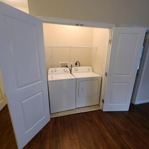 Model Unit Laundry Room