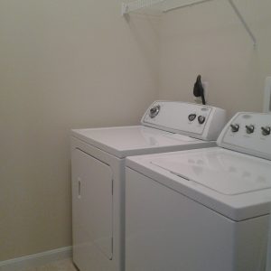 Model Unit Laundry Room